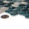 Apollo Tile Sample of Turtle Green 10.8"x11.5" Hexagon Glass Mosaic Tile APLAHX9904EC01 Sample - alternate 2